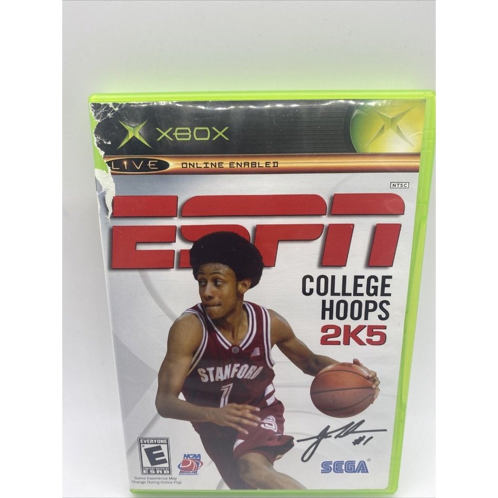 ESPN College Hoops 2K5 - Original Xbox Game NO MANUAL Tested works